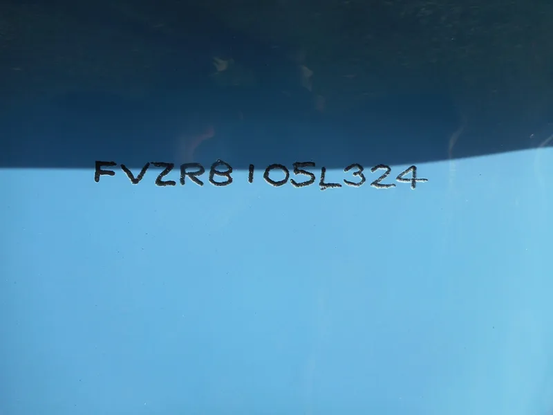 Slide: The Image of Hull Identification Number (HIN) on a 2024 Bulls Bay 2000 boat. - 14