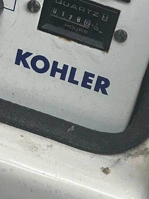 Slide: The Image of Close-up of Kohler engine hour meter on 1997 Wellcraft 3600 Martinique boat. - 45