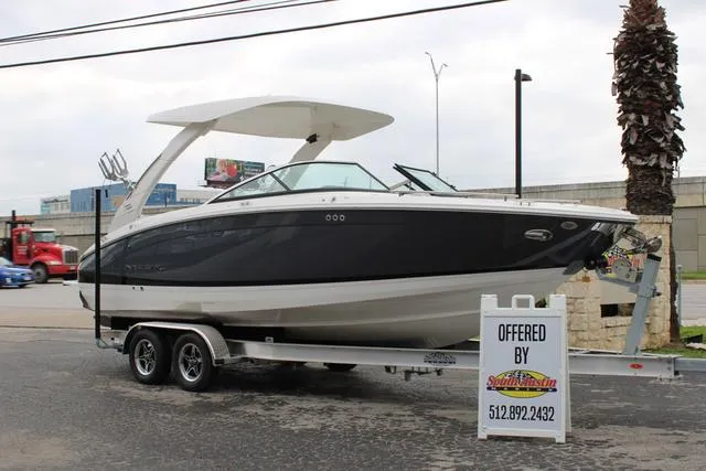 The Image of 2024 Regal LS6 Surf boat on trailer, offered by South Austin Marine. - 1