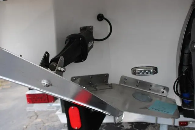 Slide: The Image of 2024 Regal LS6 Surf boat trailer hitch and rear detail. - 9