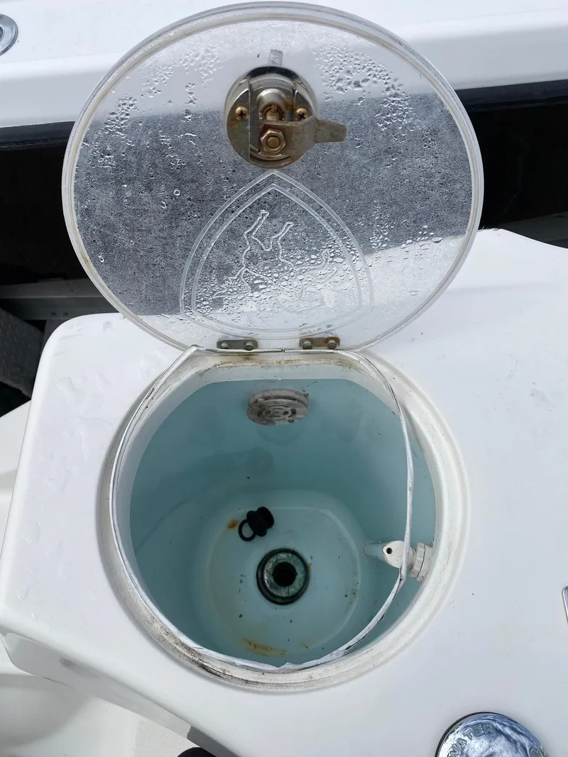 Slide: The Image of Open livewell on a 2017 Century 24 Resorter boat. - 29