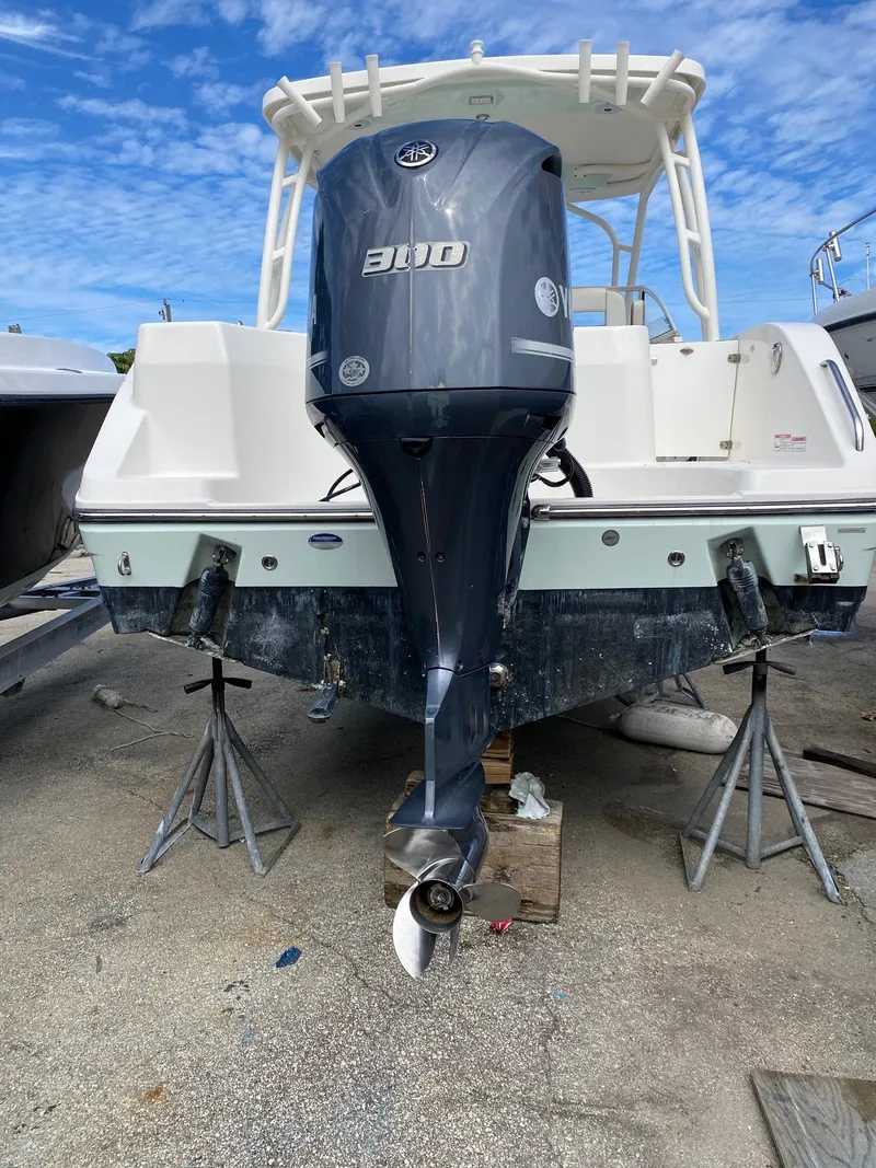 Slide: The Image of 2017 Century 24 Resorter boat with Yamaha 300 outboard motor. - 37