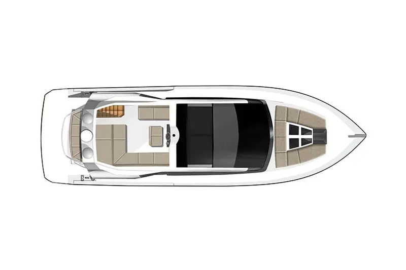 Slide: The Image of Luxurious bathroom in 2024 Galeon 470 Sky yacht with modern fixtures and elegant design. - 13