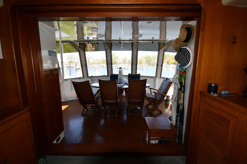 Slide: The Image of Lowland 64 Pilot House Long Range Motor Yacht 1986 - 101