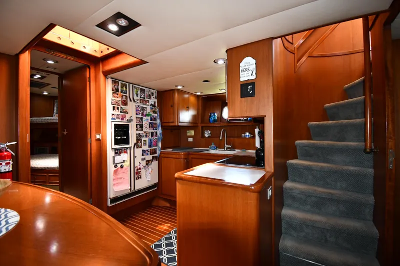 Slide: The Image of Lowland 64 Pilot House Long Range Motor Yacht 1986 - 110