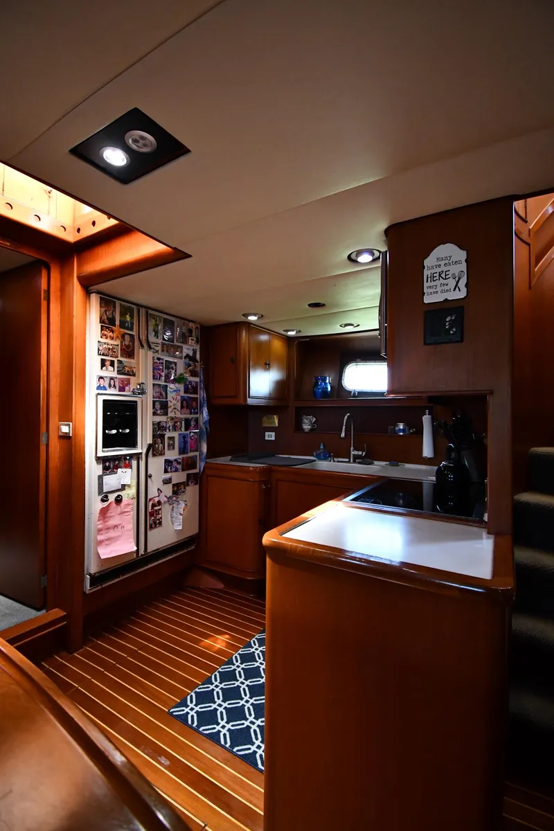 Slide: The Image of Lowland 64 Pilot House Long Range Motor Yacht 1986 - 111