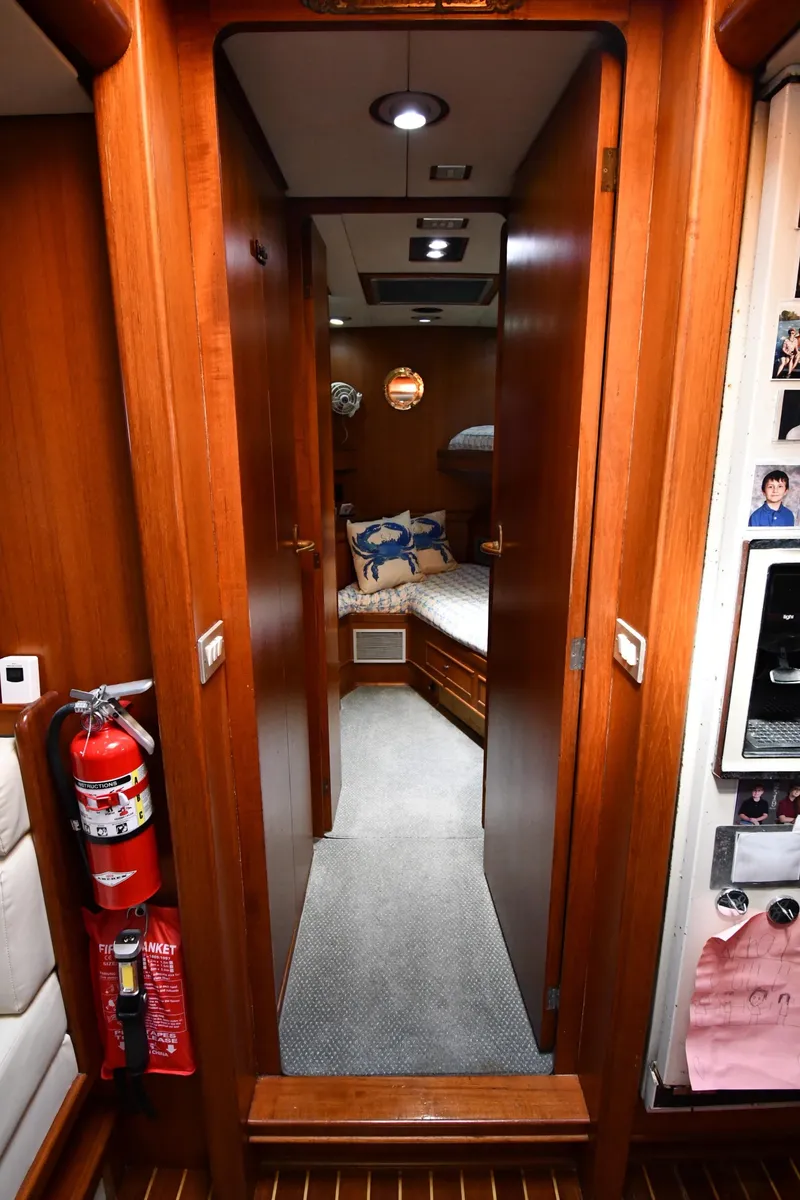 Slide: The Image of Lowland 64 Pilot House Long Range Motor Yacht 1986 - 116