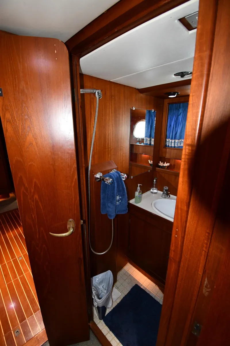 Slide: The Image of Lowland 64 Pilot House Long Range Motor Yacht 1986 - 120