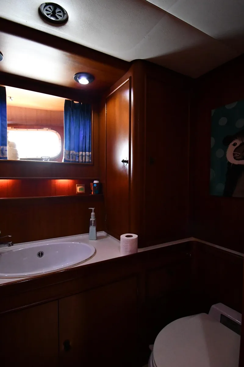 Slide: The Image of Lowland 64 Pilot House Long Range Motor Yacht 1986 - 121