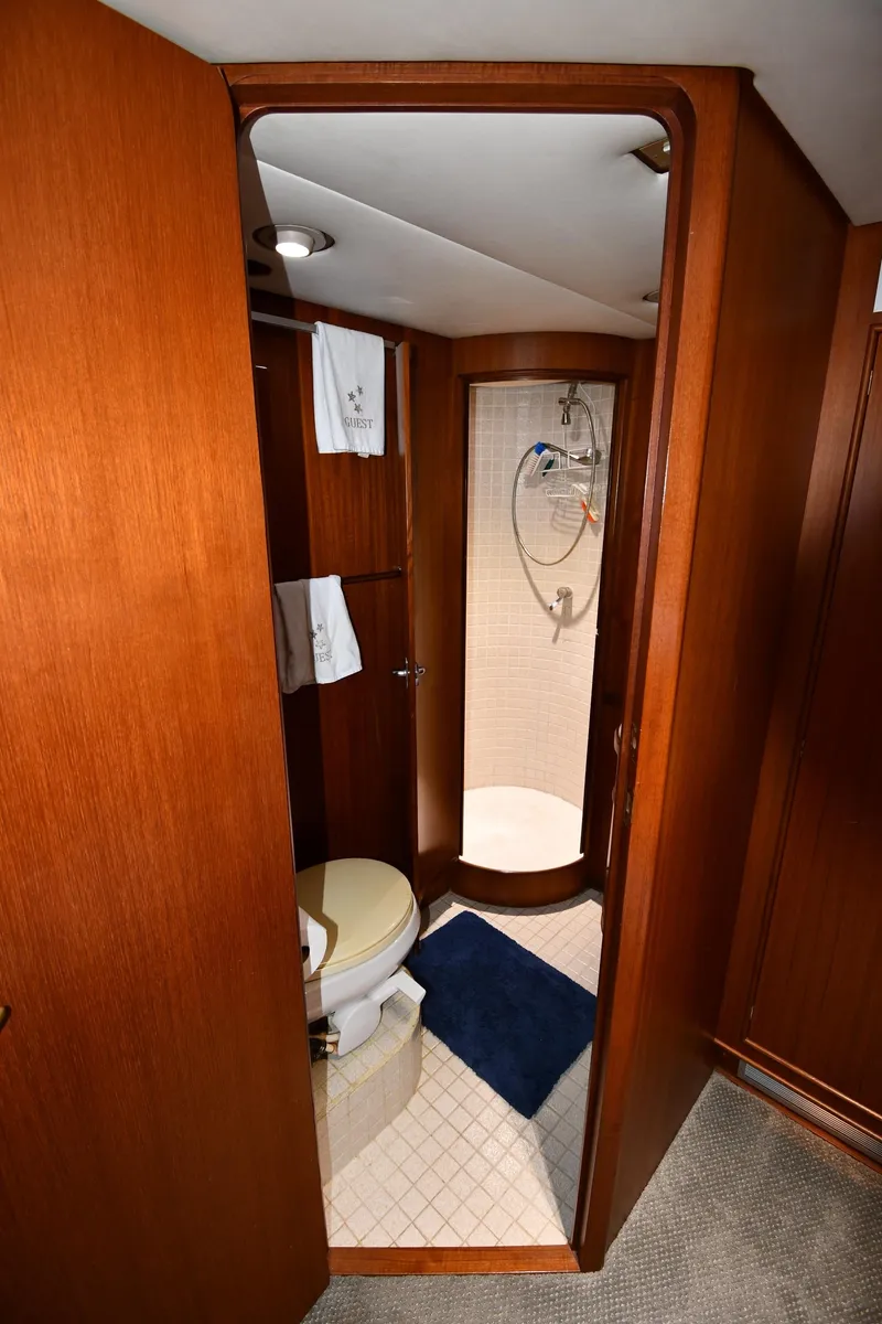 Slide: The Image of Lowland 64 Pilot House Long Range Motor Yacht 1986 - 125