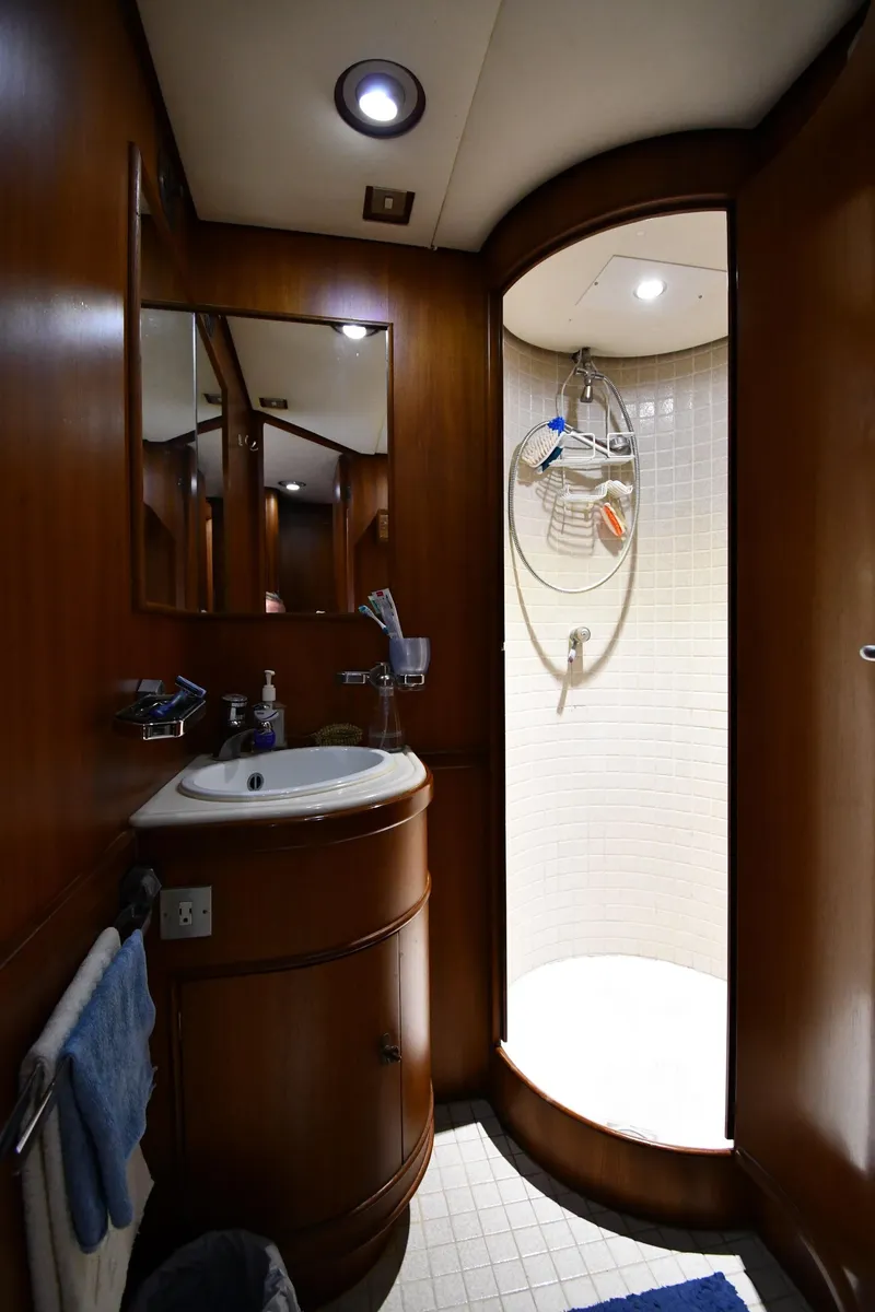 Slide: The Image of Lowland 64 Pilot House Long Range Motor Yacht 1986 - 132