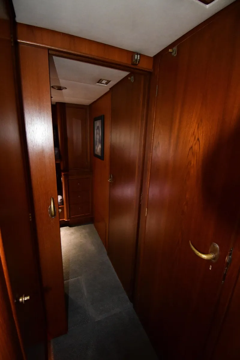 Slide: The Image of Lowland 64 Pilot House Long Range Motor Yacht 1986 - 134