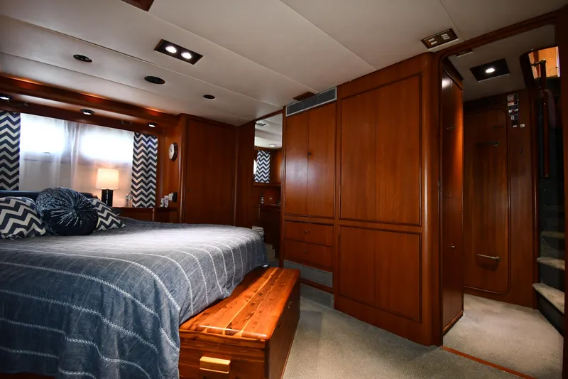 Slide: The Image of Lowland 64 Pilot House Long Range Motor Yacht 1986 - 140
