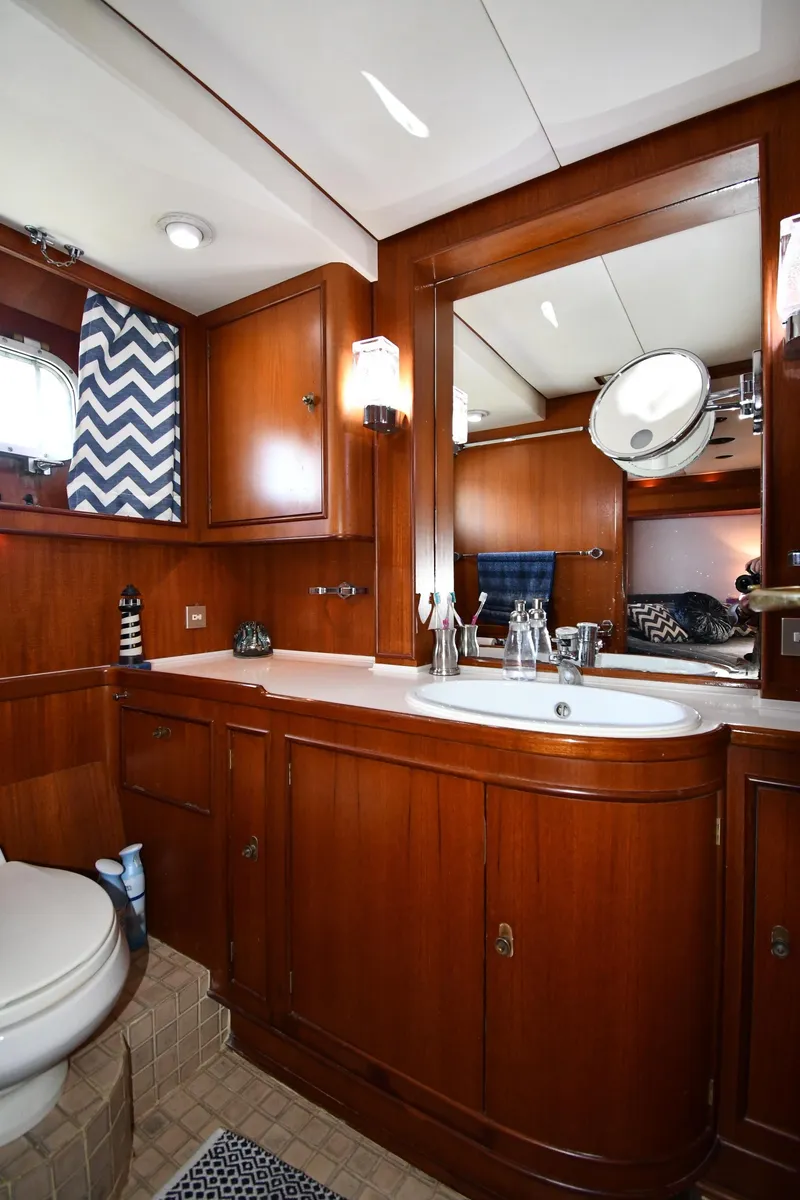 Slide: The Image of Lowland 64 Pilot House Long Range Motor Yacht 1986 - 146