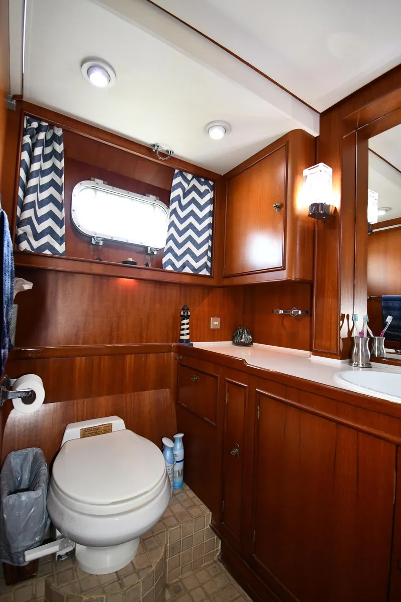Slide: The Image of Lowland 64 Pilot House Long Range Motor Yacht 1986 - 147