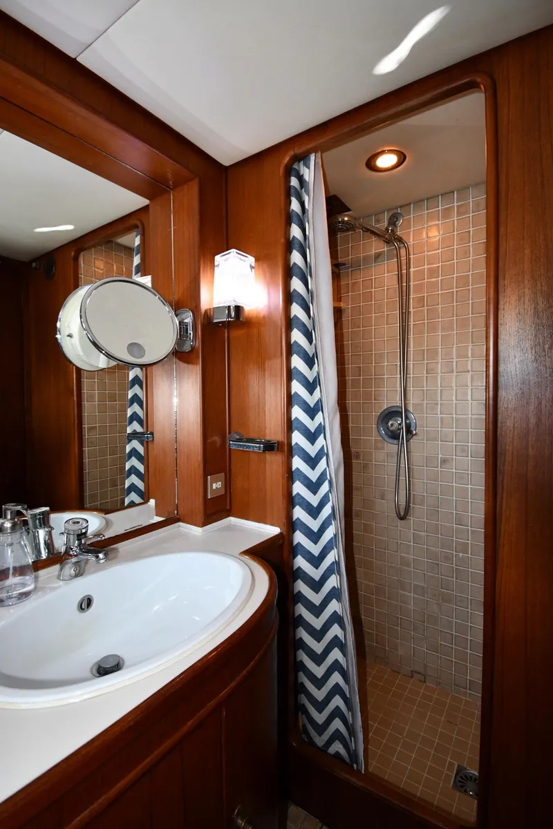 Slide: The Image of Lowland 64 Pilot House Long Range Motor Yacht 1986 - 148