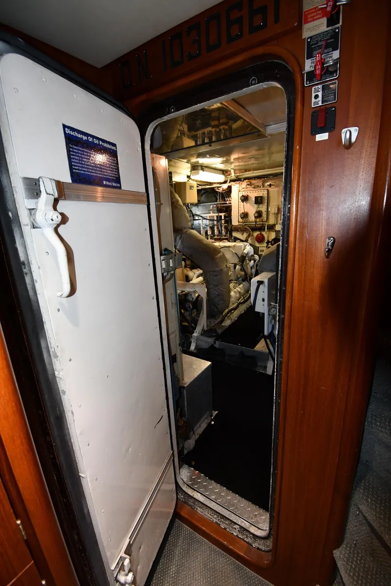 Slide: The Image of Lowland 64 Pilot House Long Range Motor Yacht 1986 - 149