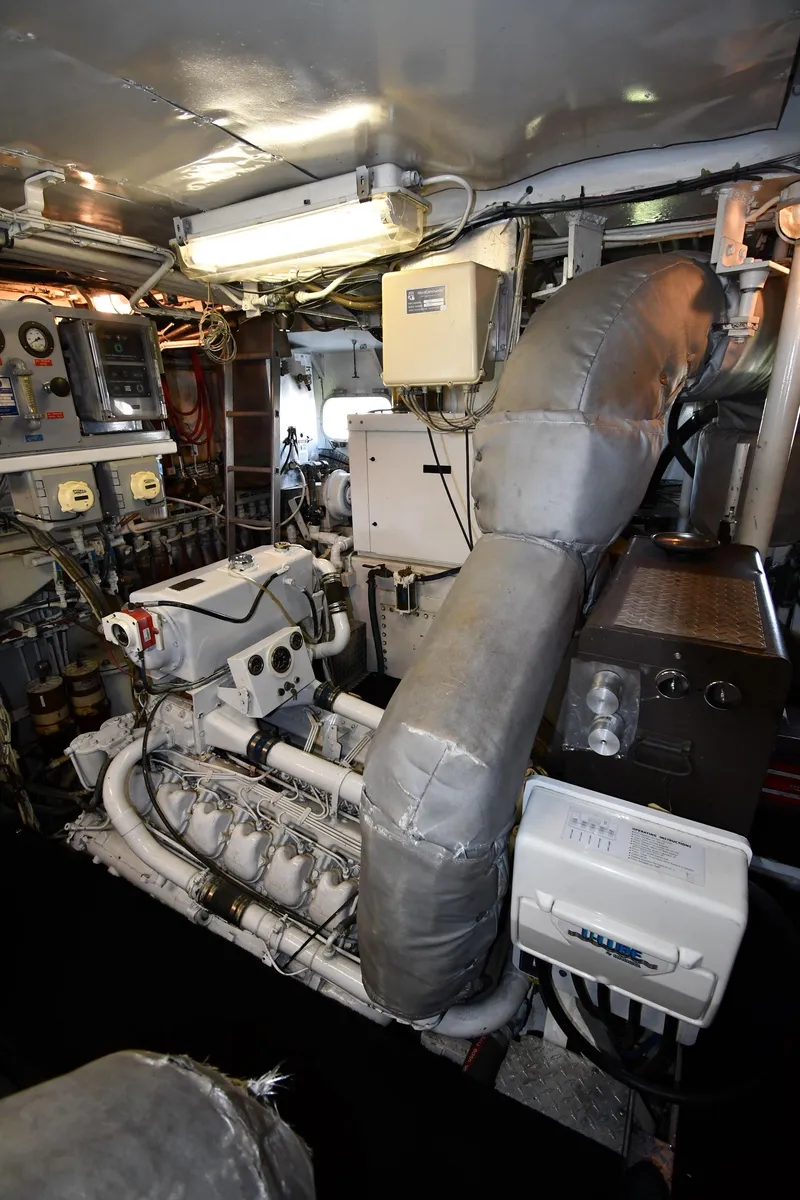 Slide: The Image of Lowland 64 Pilot House Long Range Motor Yacht 1986 - 152