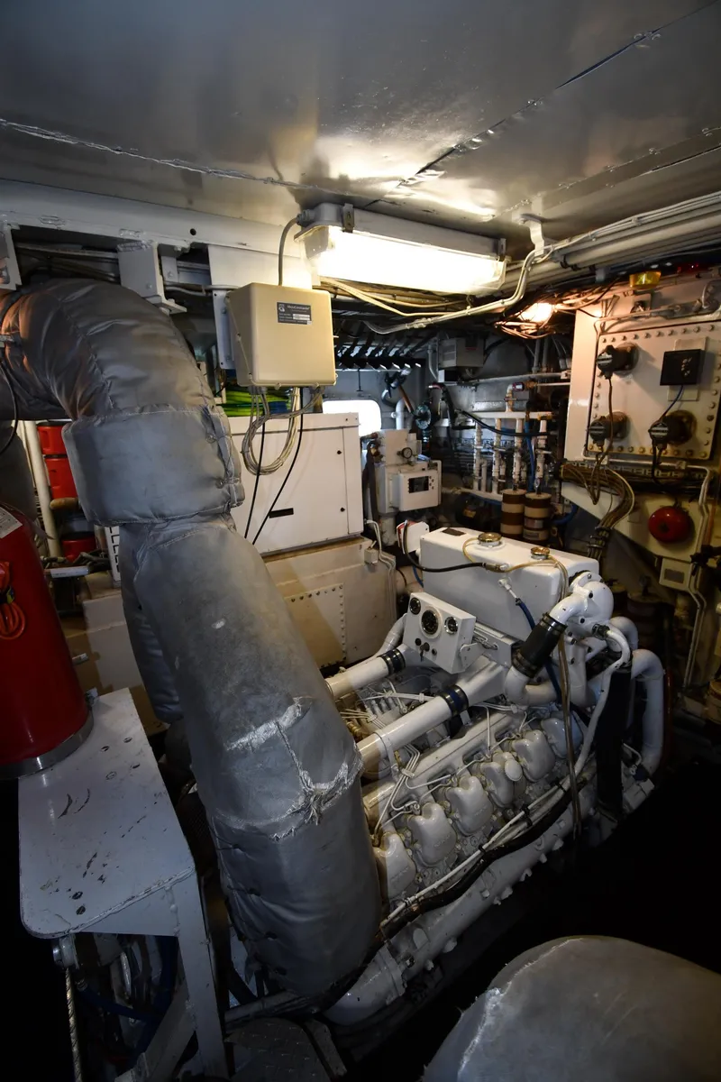 Slide: The Image of Lowland 64 Pilot House Long Range Motor Yacht 1986 - 154