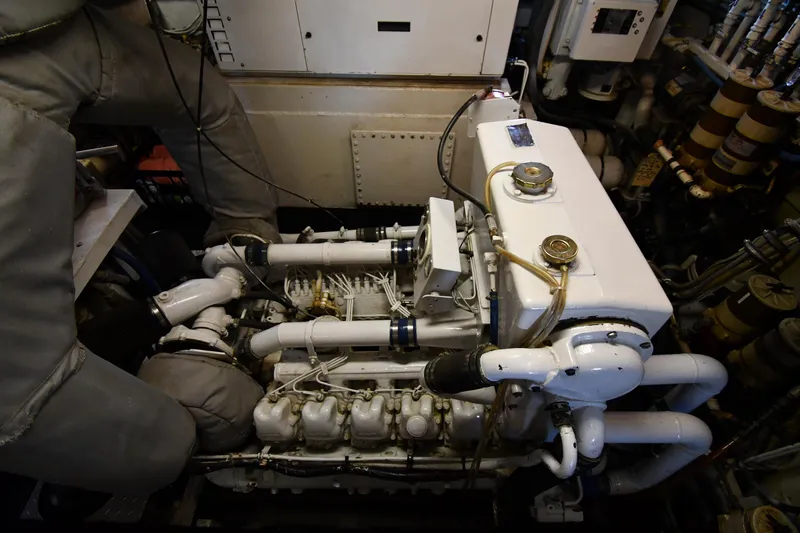 Slide: The Image of Lowland 64 Pilot House Long Range Motor Yacht 1986 - 155