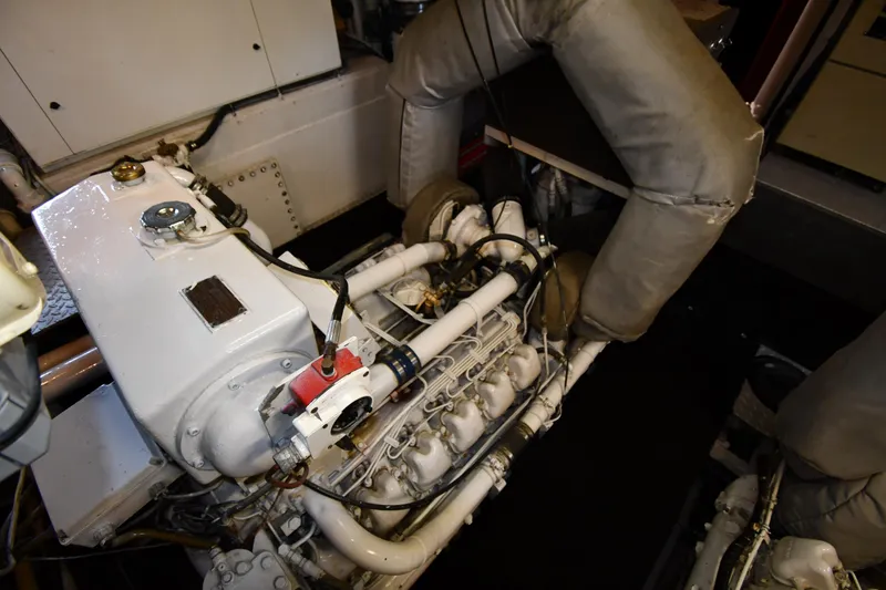 Slide: The Image of Lowland 64 Pilot House Long Range Motor Yacht 1986 - 157