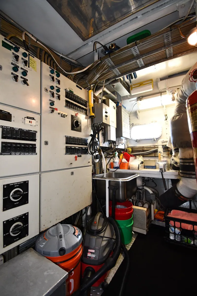 Slide: The Image of Lowland 64 Pilot House Long Range Motor Yacht 1986 - 167