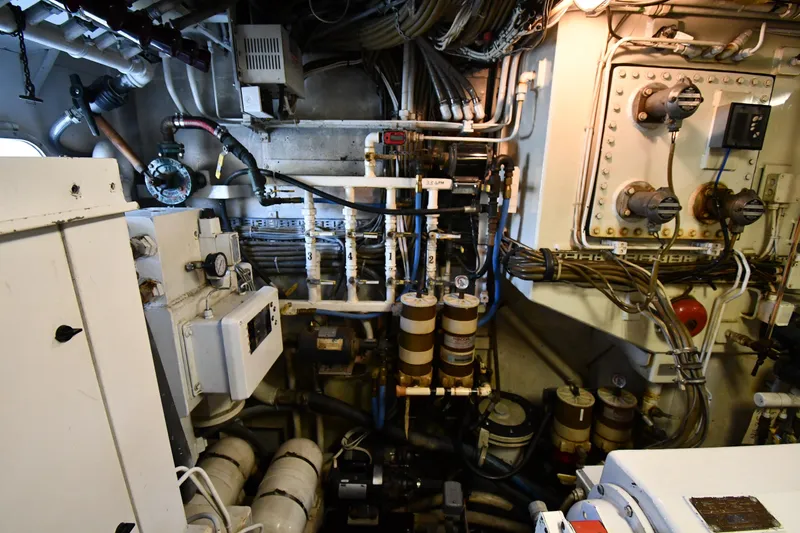 Slide: The Image of Lowland 64 Pilot House Long Range Motor Yacht 1986 - 176