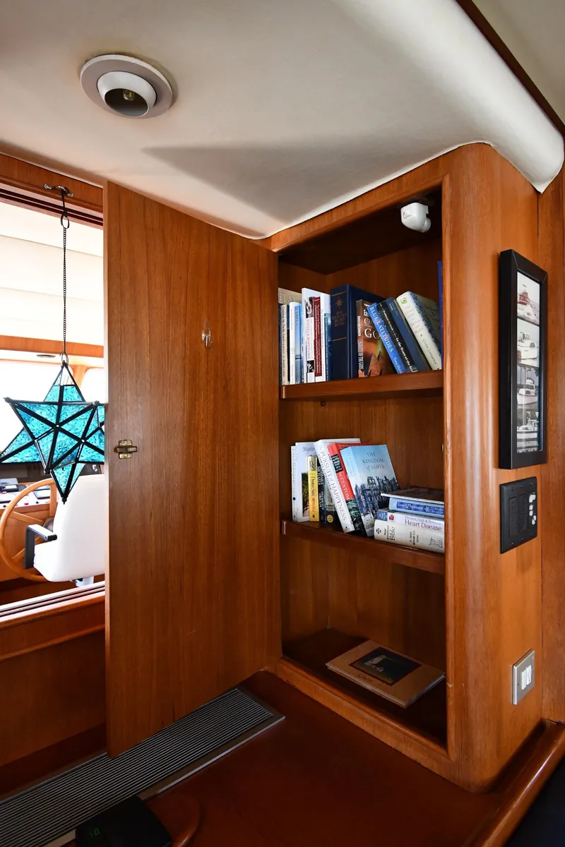 Slide: The Image of Lowland 64 Pilot House Long Range Motor Yacht 1986 - 187