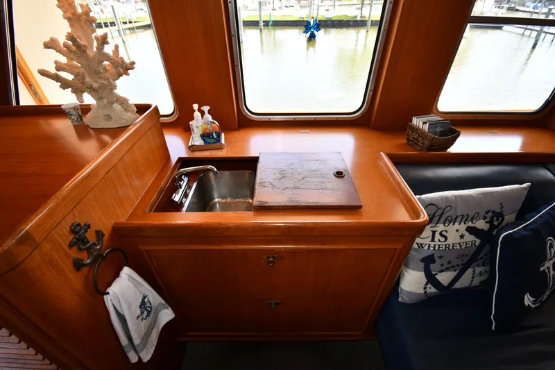 Slide: The Image of Lowland 64 Pilot House Long Range Motor Yacht 1986 - 189