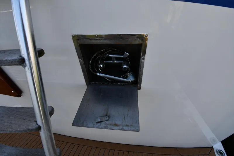 Slide: The Image of Lowland 64 Pilot House Long Range Motor Yacht 1986 - 198