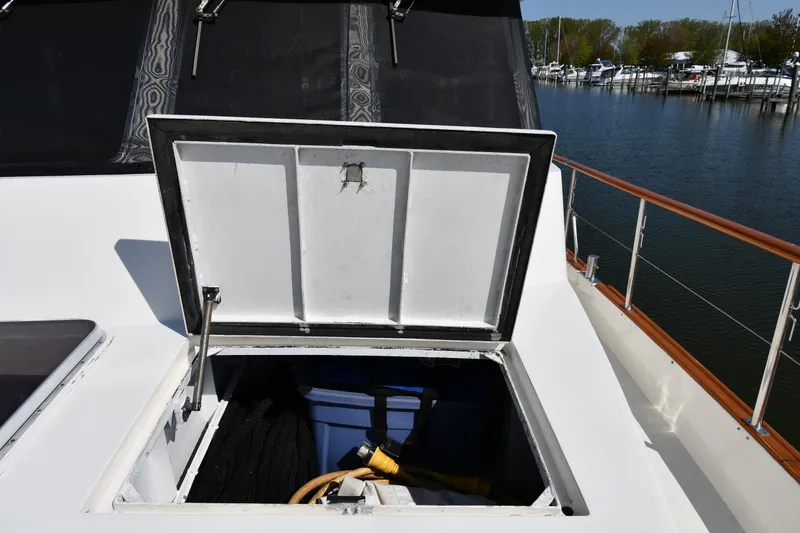 Slide: The Image of Lowland 64 Pilot House Long Range Motor Yacht 1986 - 201