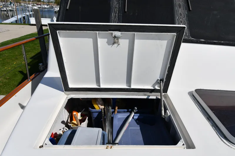 Slide: The Image of Lowland 64 Pilot House Long Range Motor Yacht 1986 - 202