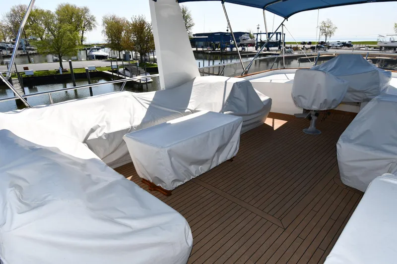 Slide: The Image of Lowland 64 Pilot House Long Range Motor Yacht 1986 - 204