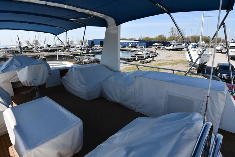 Slide: The Image of Lowland 64 Pilot House Long Range Motor Yacht 1986 - 205