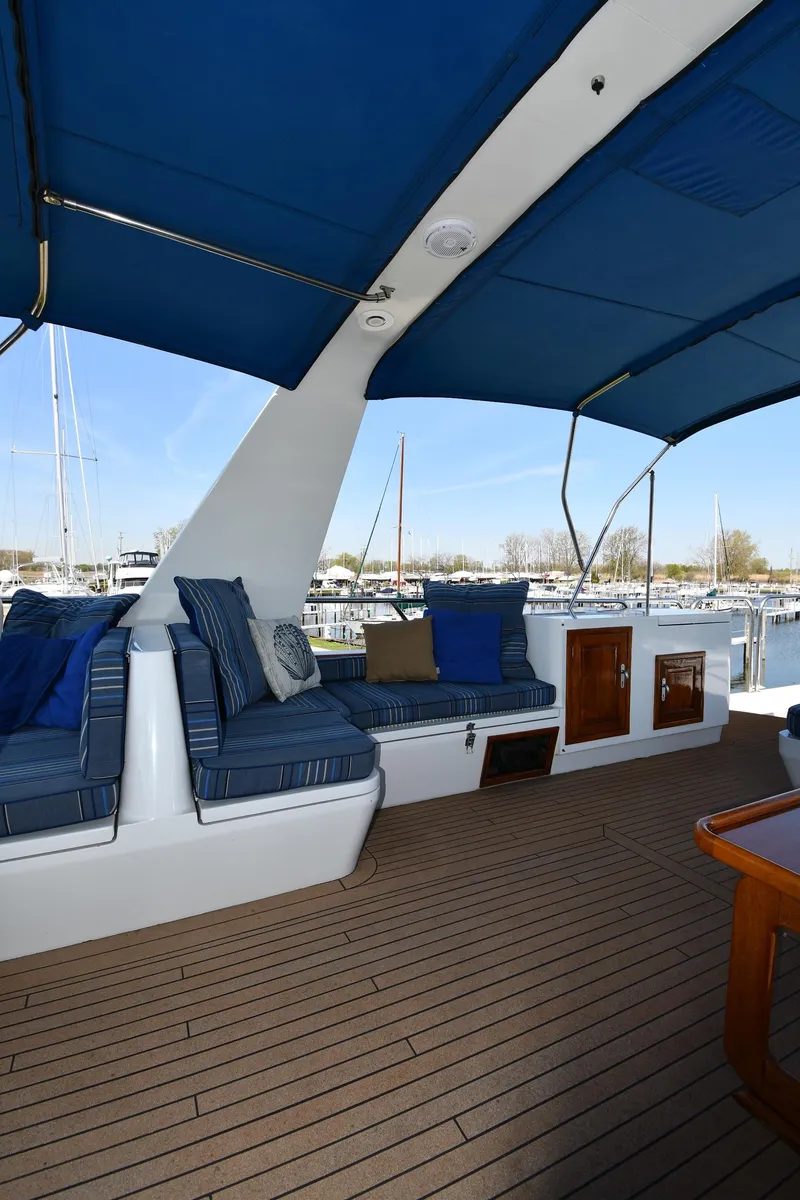 Slide: The Image of Lowland 64 Pilot House Long Range Motor Yacht 1986 - 50