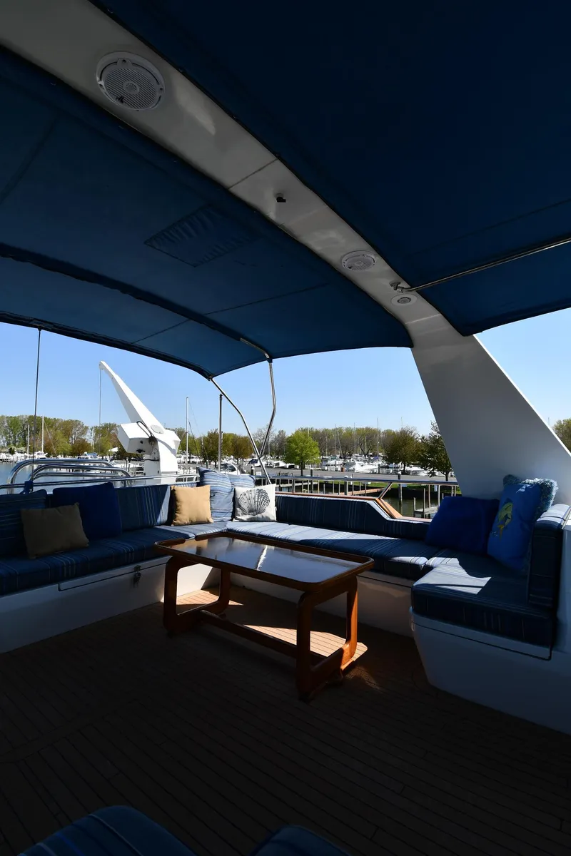 Slide: The Image of Lowland 64 Pilot House Long Range Motor Yacht 1986 - 51