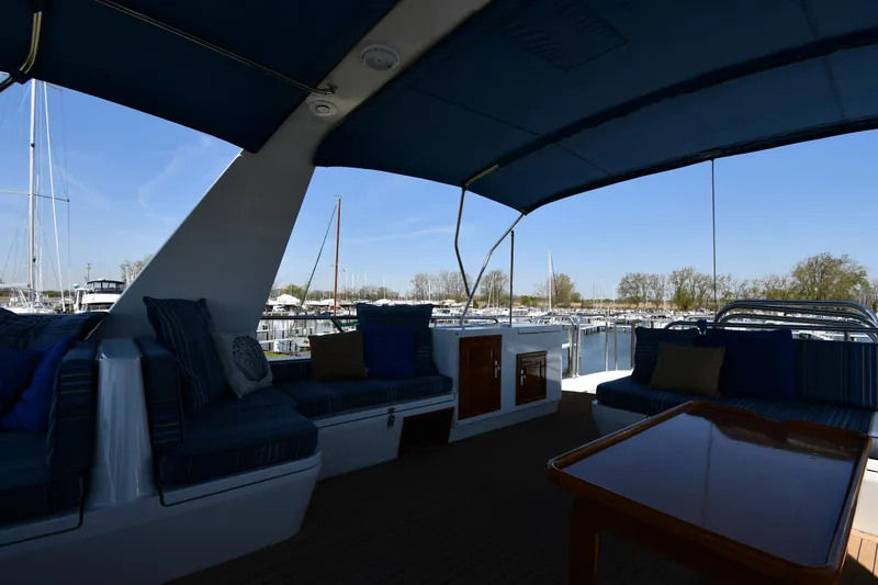 Slide: The Image of Lowland 64 Pilot House Long Range Motor Yacht 1986 - 53