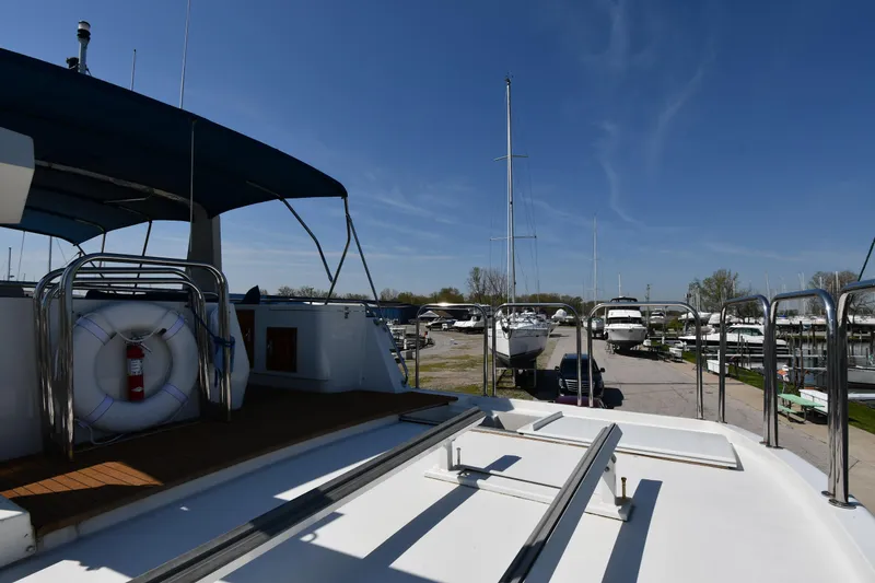 Slide: The Image of Lowland 64 Pilot House Long Range Motor Yacht 1986 - 59