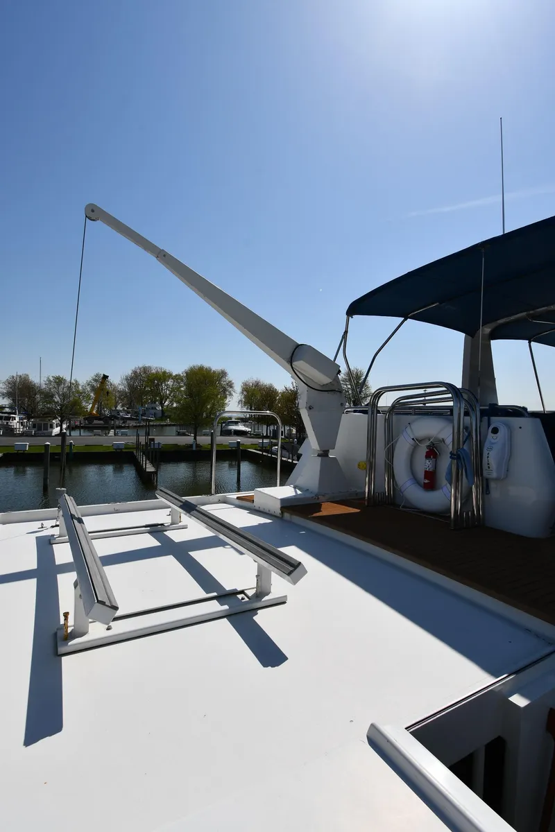 Slide: The Image of Lowland 64 Pilot House Long Range Motor Yacht 1986 - 61