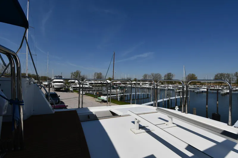 Slide: The Image of Lowland 64 Pilot House Long Range Motor Yacht 1986 - 63