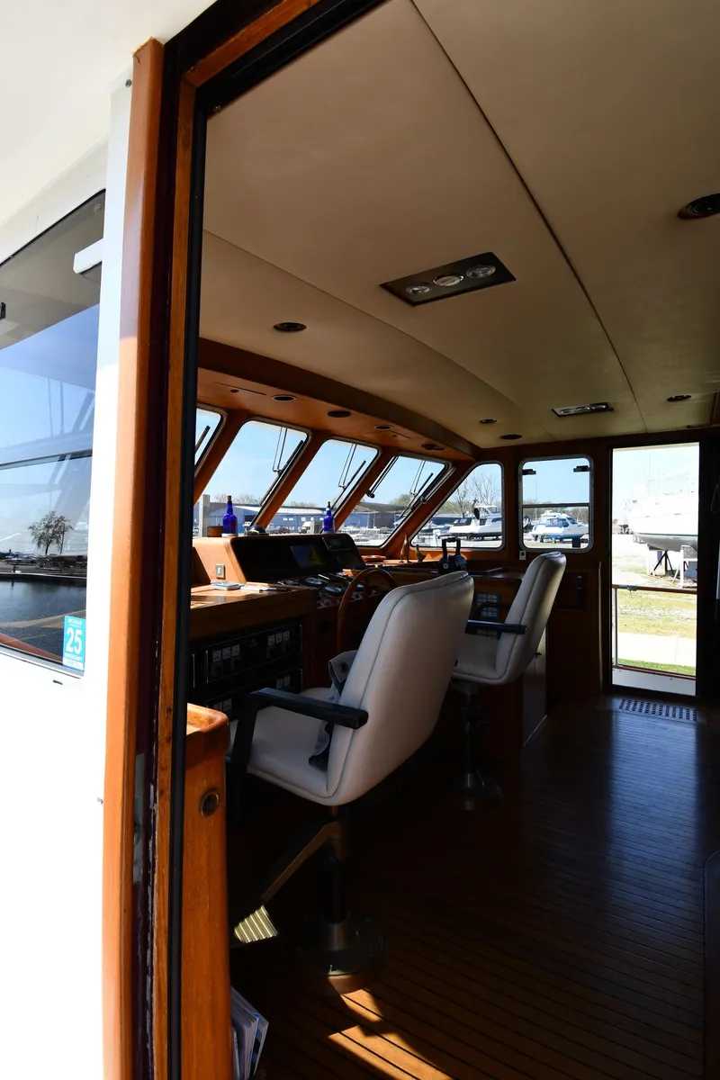 Slide: The Image of Lowland 64 Pilot House Long Range Motor Yacht 1986 - 65