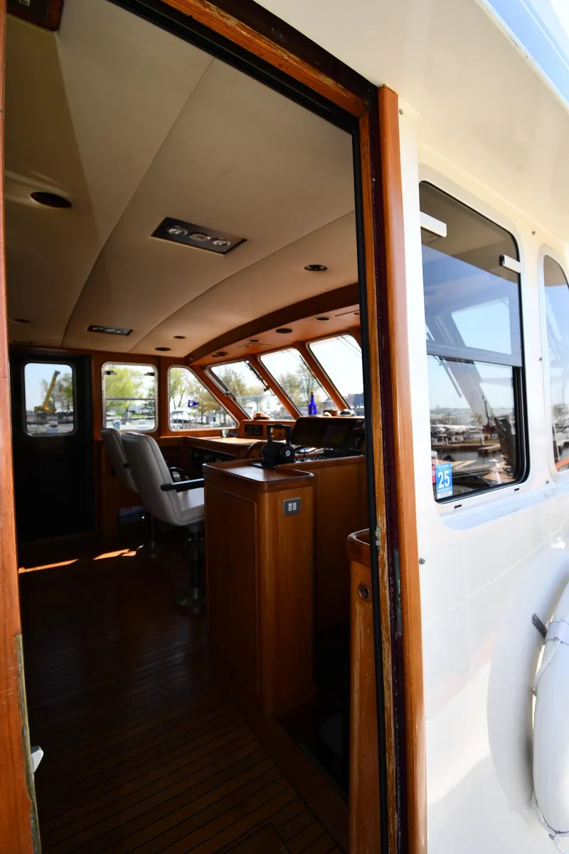 Slide: The Image of Lowland 64 Pilot House Long Range Motor Yacht 1986 - 68