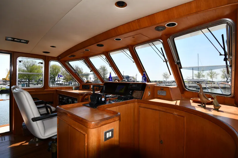 Slide: The Image of Lowland 64 Pilot House Long Range Motor Yacht 1986 - 69