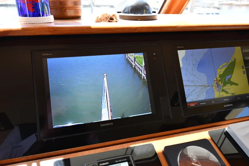 Slide: The Image of Lowland 64 Pilot House Long Range Motor Yacht 1986 - 73