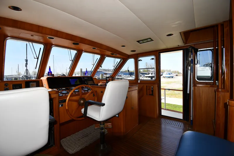 Slide: The Image of Lowland 64 Pilot House Long Range Motor Yacht 1986 - 82