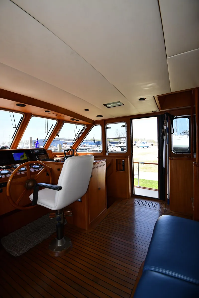 Slide: The Image of Lowland 64 Pilot House Long Range Motor Yacht 1986 - 83