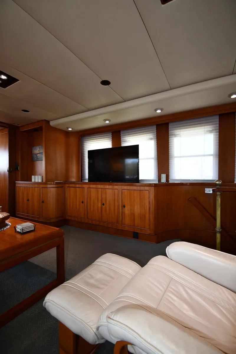 Slide: The Image of Lowland 64 Pilot House Long Range Motor Yacht 1986 - 93