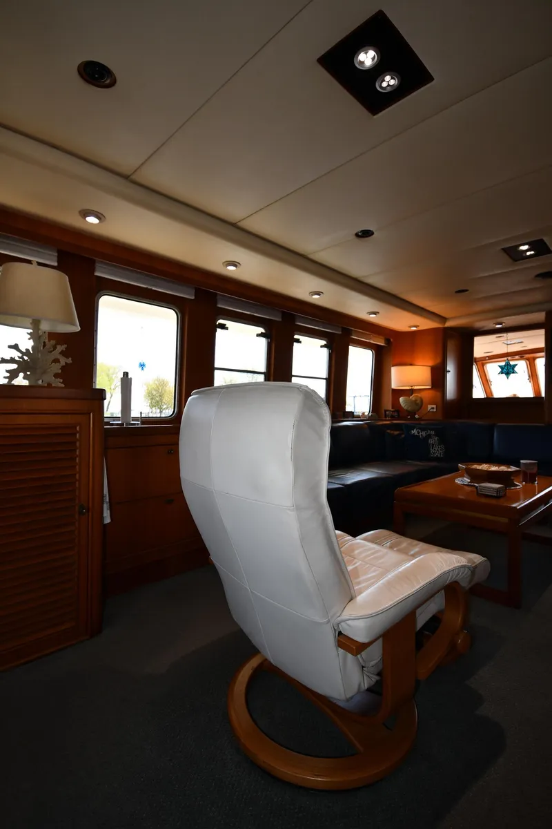 Slide: The Image of Lowland 64 Pilot House Long Range Motor Yacht 1986 - 95