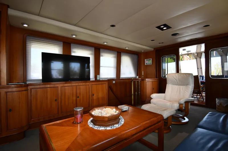 Slide: The Image of Lowland 64 Pilot House Long Range Motor Yacht 1986 - 98