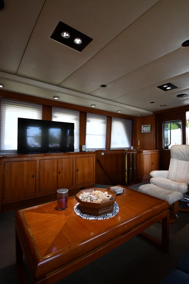 Slide: The Image of Lowland 64 Pilot House Long Range Motor Yacht 1986 - 99
